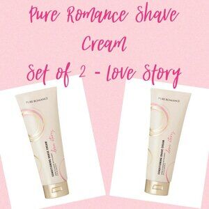 New & Sealed Set of 2 ~Love Story Shave Cream - Fast Ship!